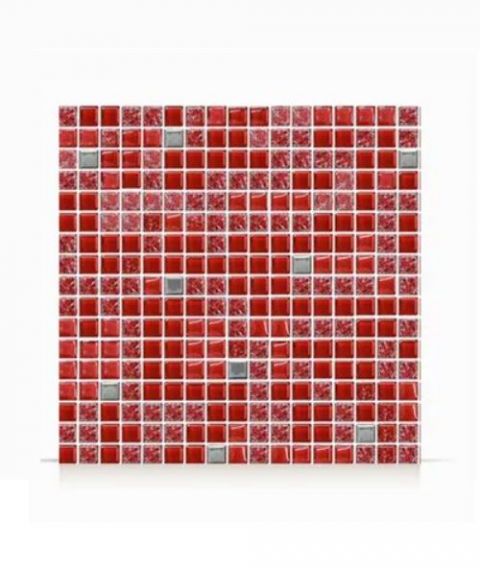 Mosaico Crac Rojo 30 X 30 Cm Piú