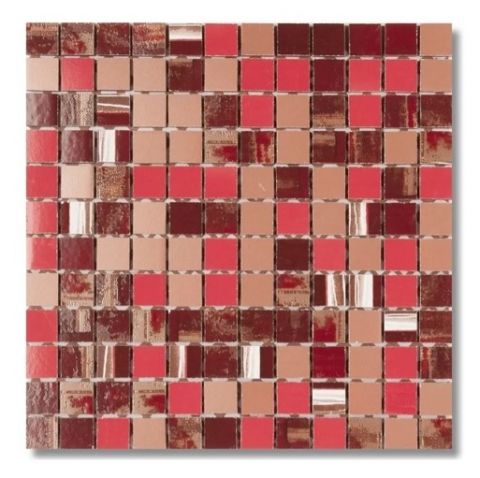 Mosaico Soul Rojo 30 X 30 Cm Piú